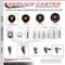 Service Caster 3 Inch High Temp Glass Filled Nylon 58 Inch Stem Caster with Total Lock Brake SCC SCC-TSTTL20S314-GFNSHT-58212 - alternate 2
